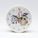 Clock - desktop an alarm clock "who gets up early", discrete move, D -8 cm, 9.5 x 9.5 cm, aa
