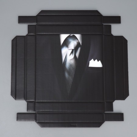 Gift folding box, packaging, “Male suit”, 20 x 20 x 5 cm-5