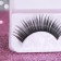 Falled eyelashes "seduction", without glue, black color