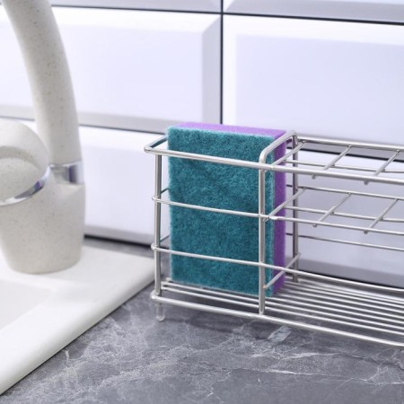 Set of household sponges with a cleaning layer of the share "Standard", 9 × 6 × 2.5 cm, 5 pcs-2