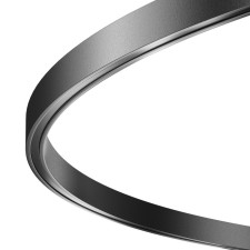 Overhead tire/suspended Technical TRX154-R-D800-B Busbar trunkings Flarity, 800x15 mm, black color