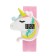 Watch washing electronic, children's "unicorn", silicone strap