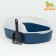 Toilet with board, 50x35x18 cm, blue