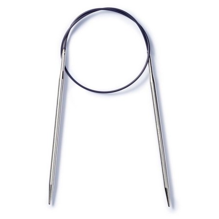 Circular knitting needles, brass 80 cm/ 5 mm-1