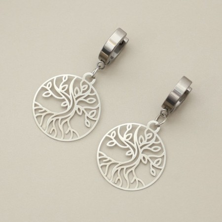 Earrings "The most beautiful", 4 x 1.5 cm