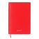 Leduced Diary A5, 160 sheets, Attomex. Orion, solid boumvinyl cover with foam rubber, liesse, block 70 g/m2, red