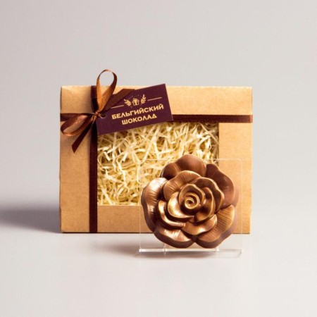 Chocolate figure "Rose", 60 g-3