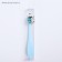 Baby toothbrush with soft bristles, nylon, blue color