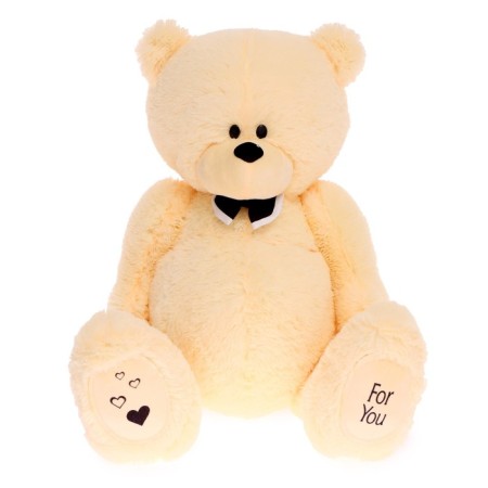 Soft toy "Bear Deddy", color tea rose, 100 cm