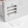 LED figure "Wonderful fireplace", 26x10x18 cm, music, aah3, USB, glow warm white