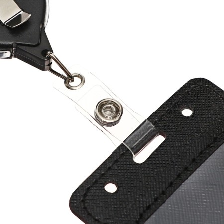 Baig-carman Vertical leatherette, external 109x67mm, internal 85x54mm, roulette 65cm, black.-3