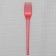 Plastic one -time plastic, 16.5 cm, red color