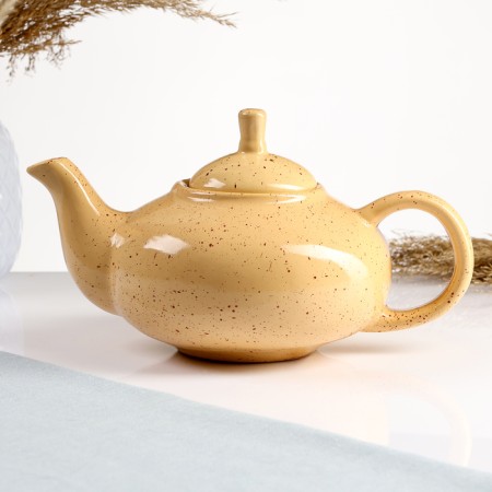 Teapot "Medium crumbs" 1l / 13x14cm, Karakum