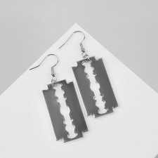 Earrings metal 