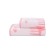 Terry towel Cat Love, size 30x50 cm, pink color