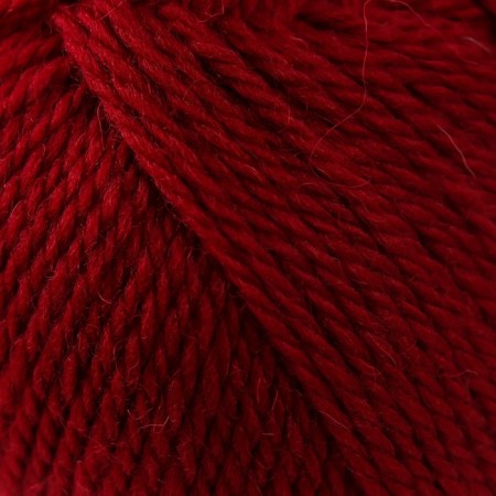 Yarn "Argentinean wool" 100% imported p/t wool 200m/100g (091, cherry)-2