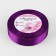 Satin tape "Golden threads", 25 mm × 23 ± 1 m, purple color No. 35