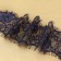 Lace cilia, 105 mm × 9 ± 0.5 m, in Bobin 3 pcs 3 m, the color is blue