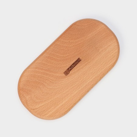 A trace for serving with two compartments ADELICA, 21 × 11 × 2 cm, BU-5