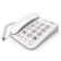 Texet TX 262 phone, wired, call volume control, large buttons, light gray