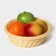 Basket for fruits and bread Vanilla, 21 × 21 × 7 cm