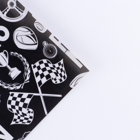 Paper packaging glossy bilateral "brutality", 50 x 70 cm-4