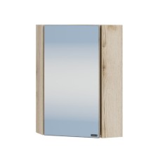 Santa Saturn slot cabinet 320x320x600 cm, corner, Austrian oak color