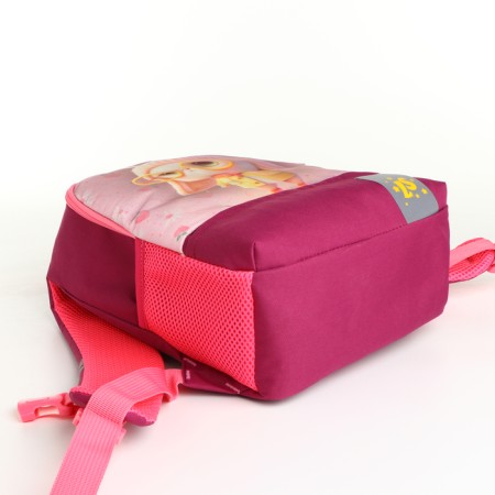 Baby backpack on lightning, pink color-2
