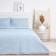 Lovelife 2PP CELESTIAL BLUE 175X215CM, 200x225cm, 50x70cm-2pcs, 100%cotton, satin, 125g/m.