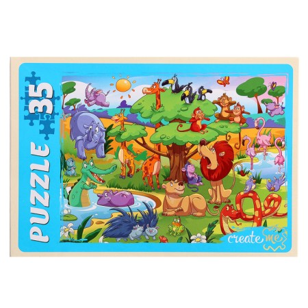 Maxi-Pazle "Jungle No. 4", 35 elements-3