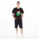 Male shorts, black color, size 50