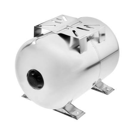 Oasis GH-24ns hydraulic accumulator, for water supply systems, horizontal, 24 l, stainvated. steel-1