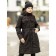 Coat for the girl "Katherine", height 170 cm, black color