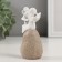 Polystone souvenir "Mom with an Angel daughter, on a stone" 5x3.5x10.5 cm