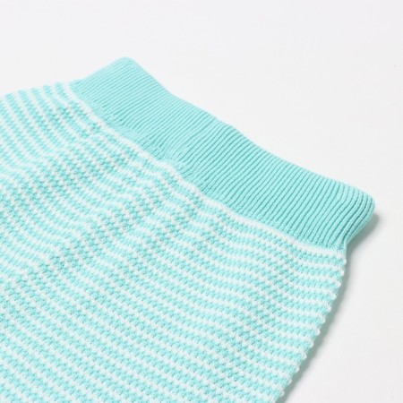 Kit for children (jumper, trousers), menthol/white color, height 62 cm-7
