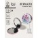 Folding “Flowers” ​​mirror, D = 7.2 cm, with an increase, lilac/purple color