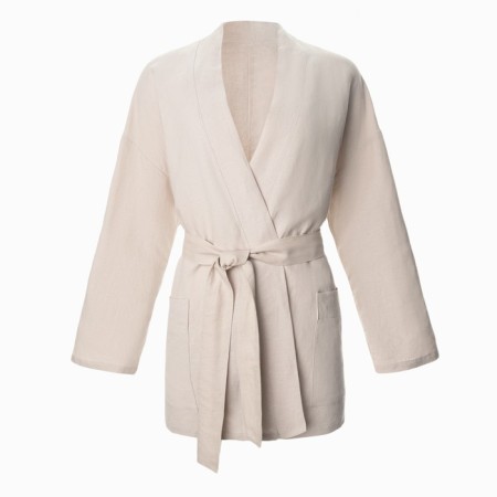 Women's jacket, beige color, size 48-5