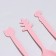 Tablespoons plastic, 9 cm, 12 pcs, color mix