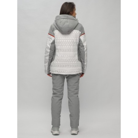 Ski suit female, size 42, white color-20
