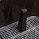RIF toilet with a column, for dogs, 40 x 40 cm, chocolate