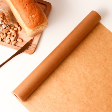 Parchment Siliconized, brown, fatty, Czech Republic, 38 cm x 8 m-2