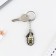 Gift set: notebook A7, 16 sheets and wooden keychain "Real men's"