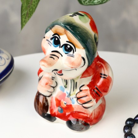 Souvenir "Busya", gzhel, color, 12x8 cm