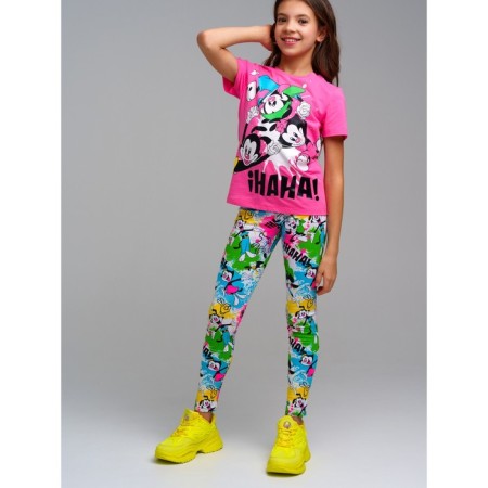 Set for the girl PlayTode: T -shirt and Legins, height 134 cm