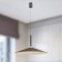 Squirrel Mantra Calice, LED, 1200LM, 3000K, 265 mm, coffee color