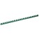Springs plastic D = 12 mm OfficeSpace, green, 100pcs.
