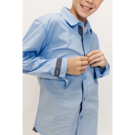 Surchachka upper for ISEE boys, height 146-152 cm, blue color-13