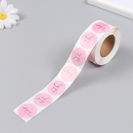 Stick Paper "by hand" d = 2.5 cm 500 pcs in a roll 3x6.5x6.5 cm-4