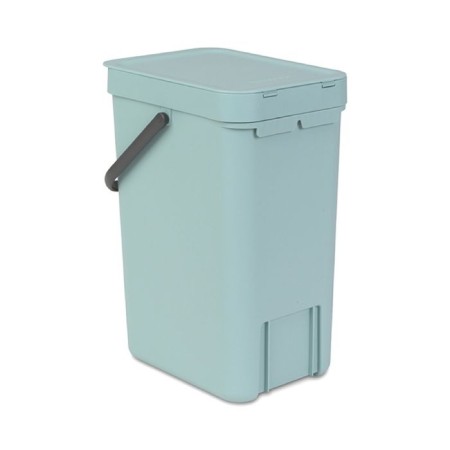 Garbage bucket Brabantia Sort & Go, built -in, mint color, 12 l-5