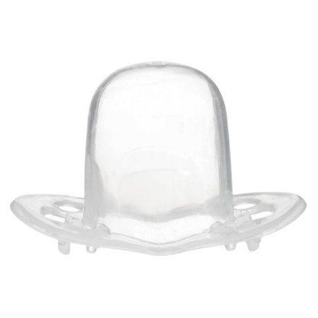 Nipple is an orthodotical dummy "elephant" with a cap, +0 months, black-6